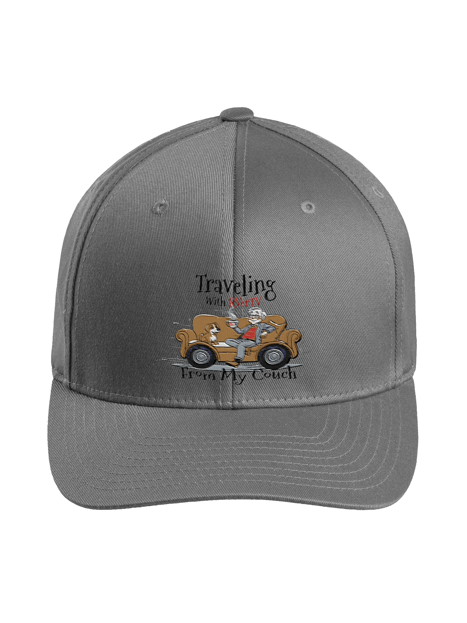 Traveling With RVerTV From My Couch - Flexfit Cap product image (2)