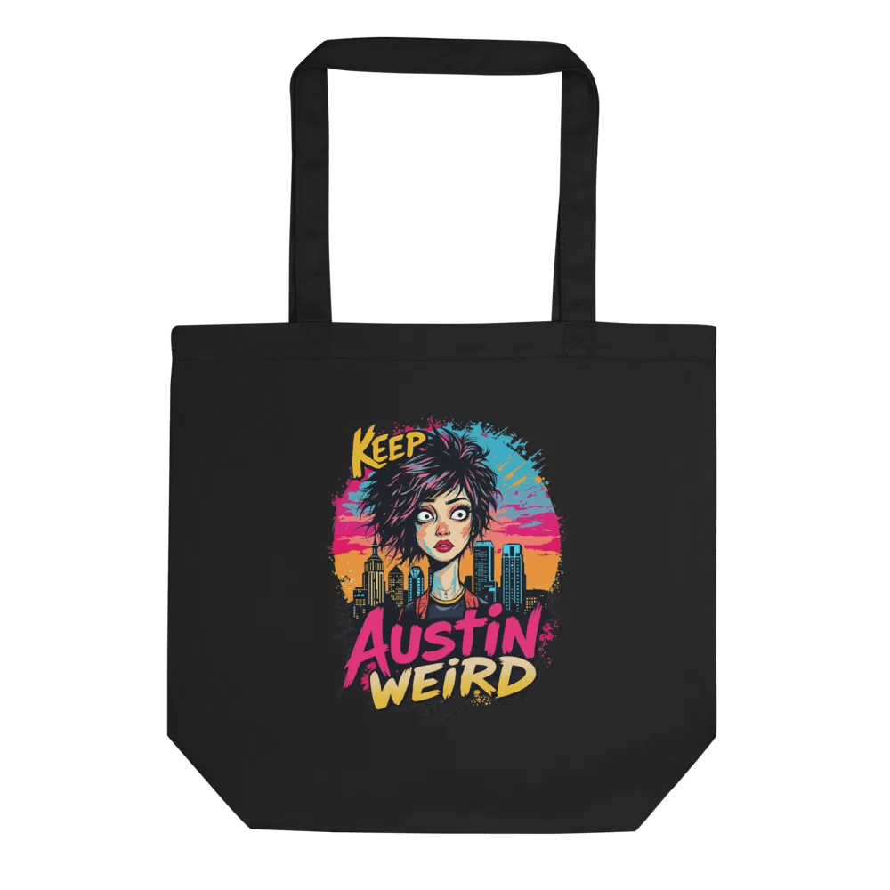 Keep Austin Weird Eco-Friendly Tote Bag product image (1)