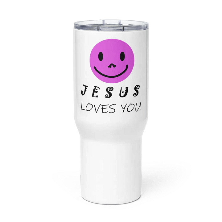 Smile Jesus Loves You Travel Cup product image (2)