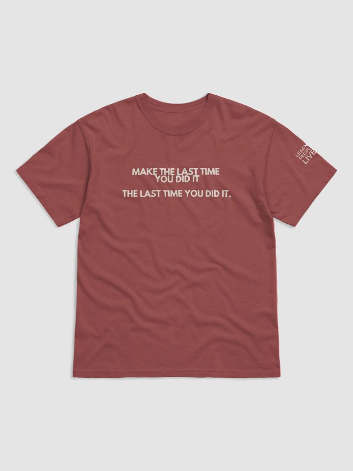 Last time t-shirt product image (1)