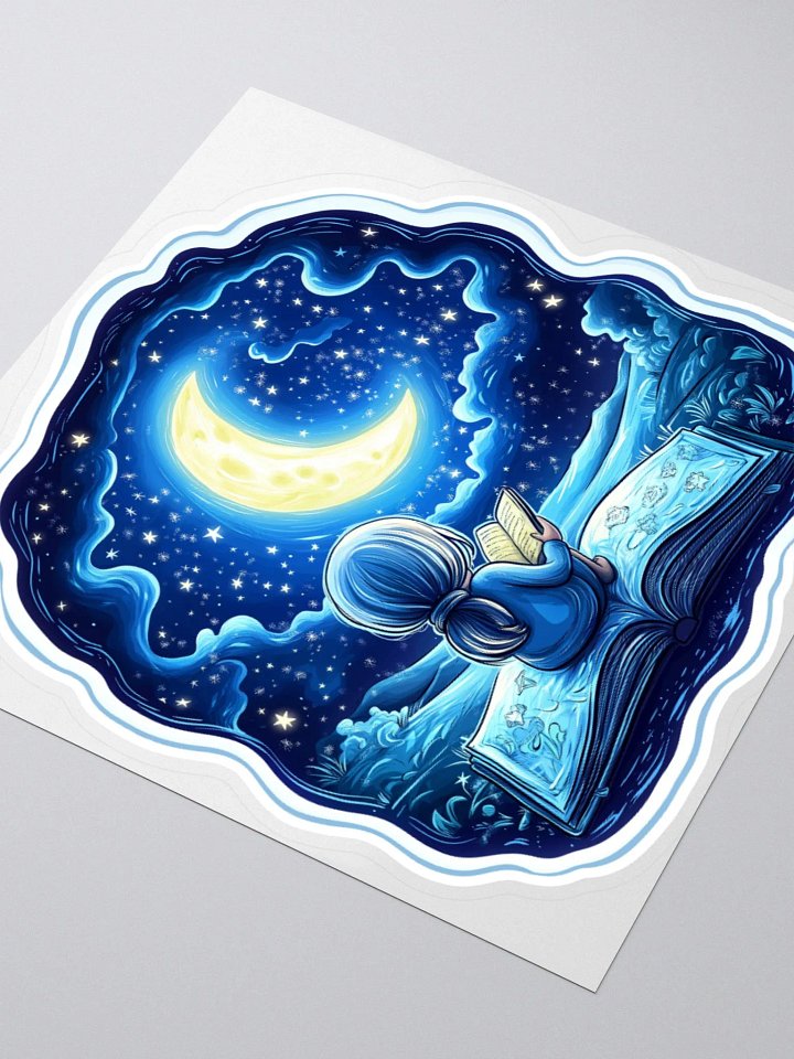 Moonlit Storytime Sticker product image (2)