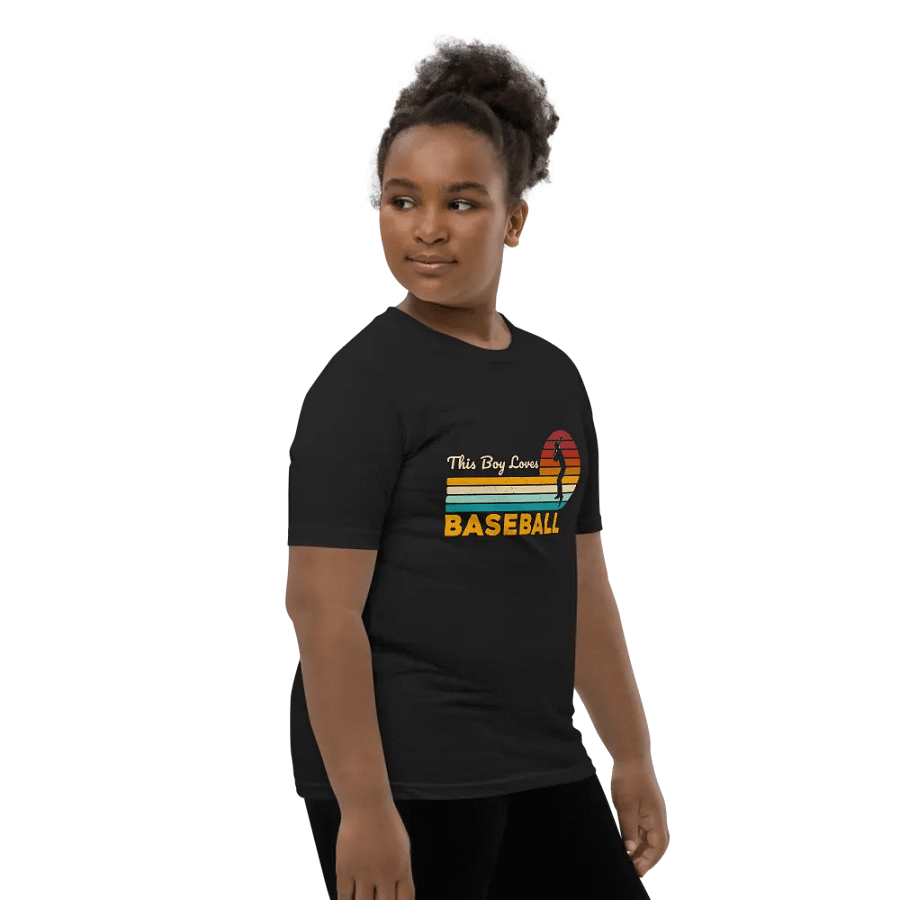 Sunset Baseball Youth T-Shirt product image (12)
