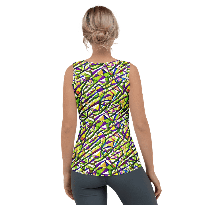 stained Glass Pattern Tank Top product image (2)