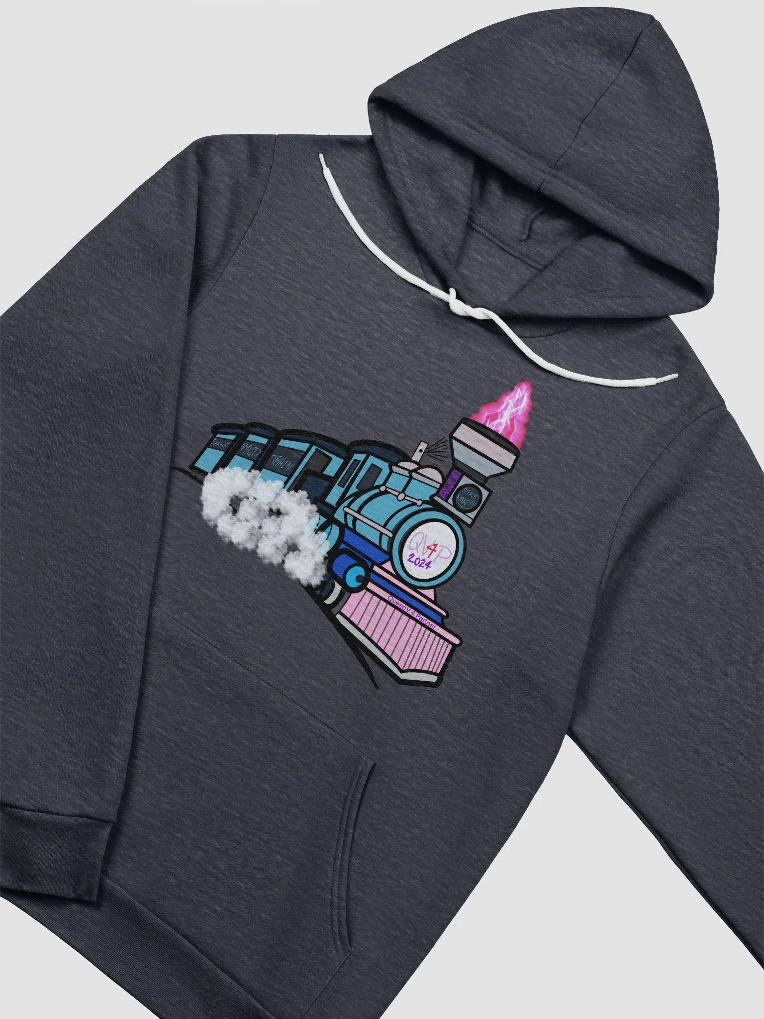 QV4P TRAIN TRAIN Basic Hoodie product image (3)
