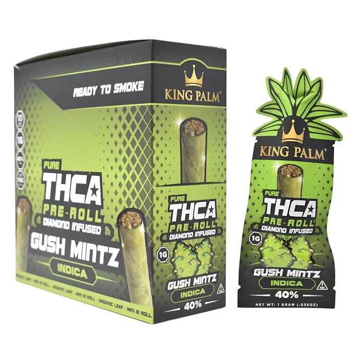 King Palm THC-A Pre-Roll - 1 Pack/ 10ct Box product image (1)
