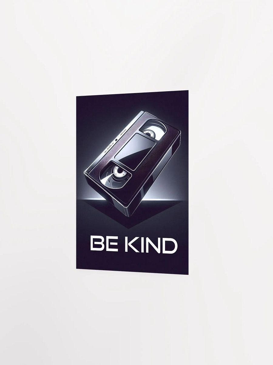Retro VHS Tape Be Kind Poster product image (2)