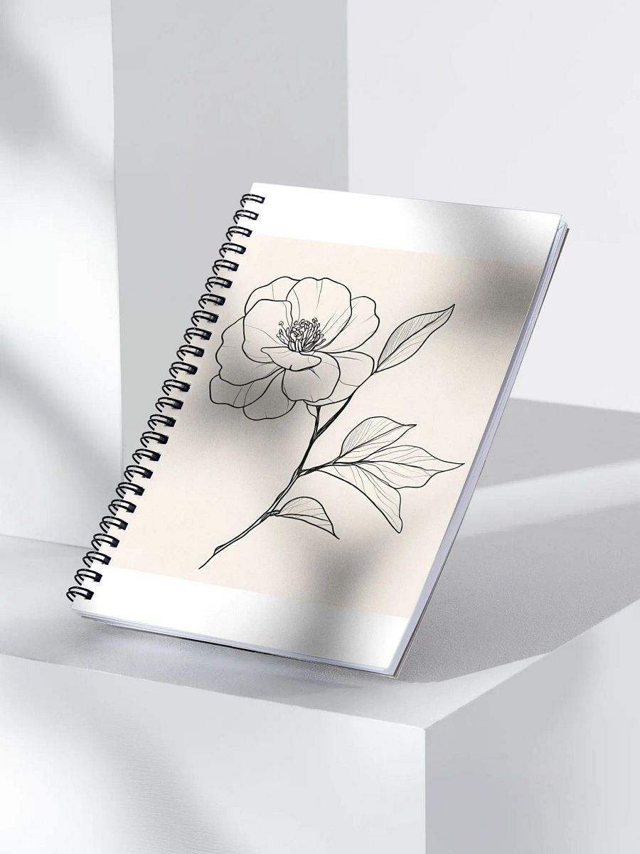 Camellia Spiral Notebook product image (3)