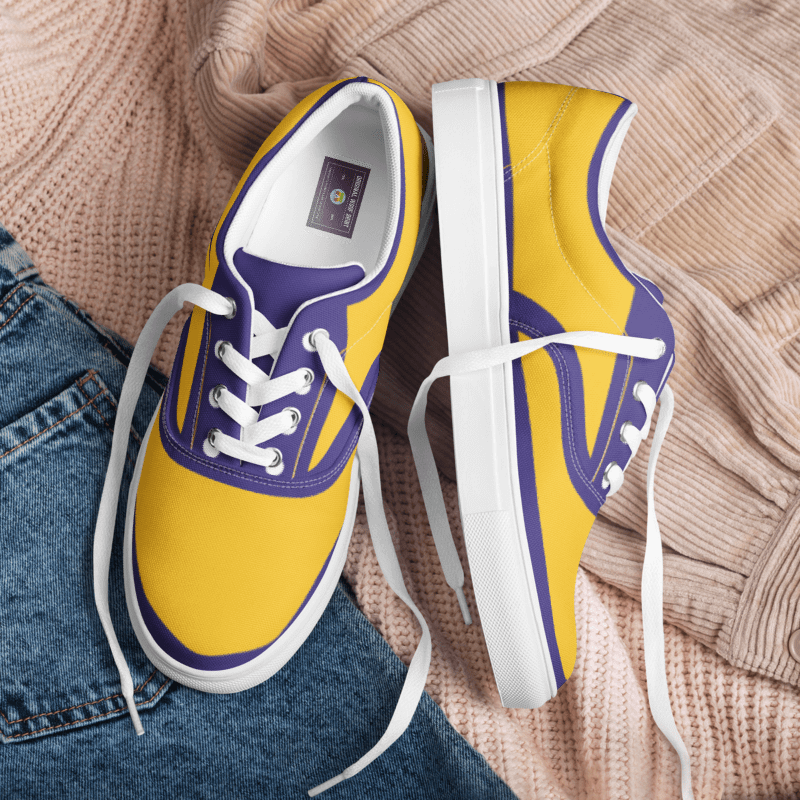 Purple Flash | Women's Lace-Up Canvas Shoes product image (5)