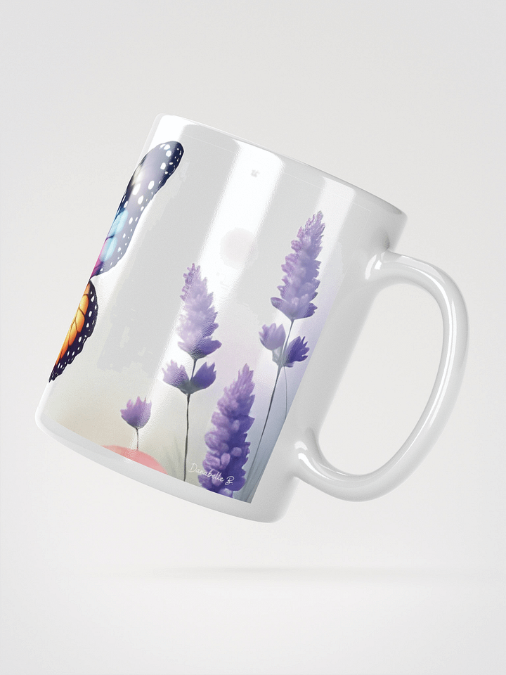 Mug Blanc - Papillon - Grâce d'azur - Idée Cadeau Originale product image (2)
