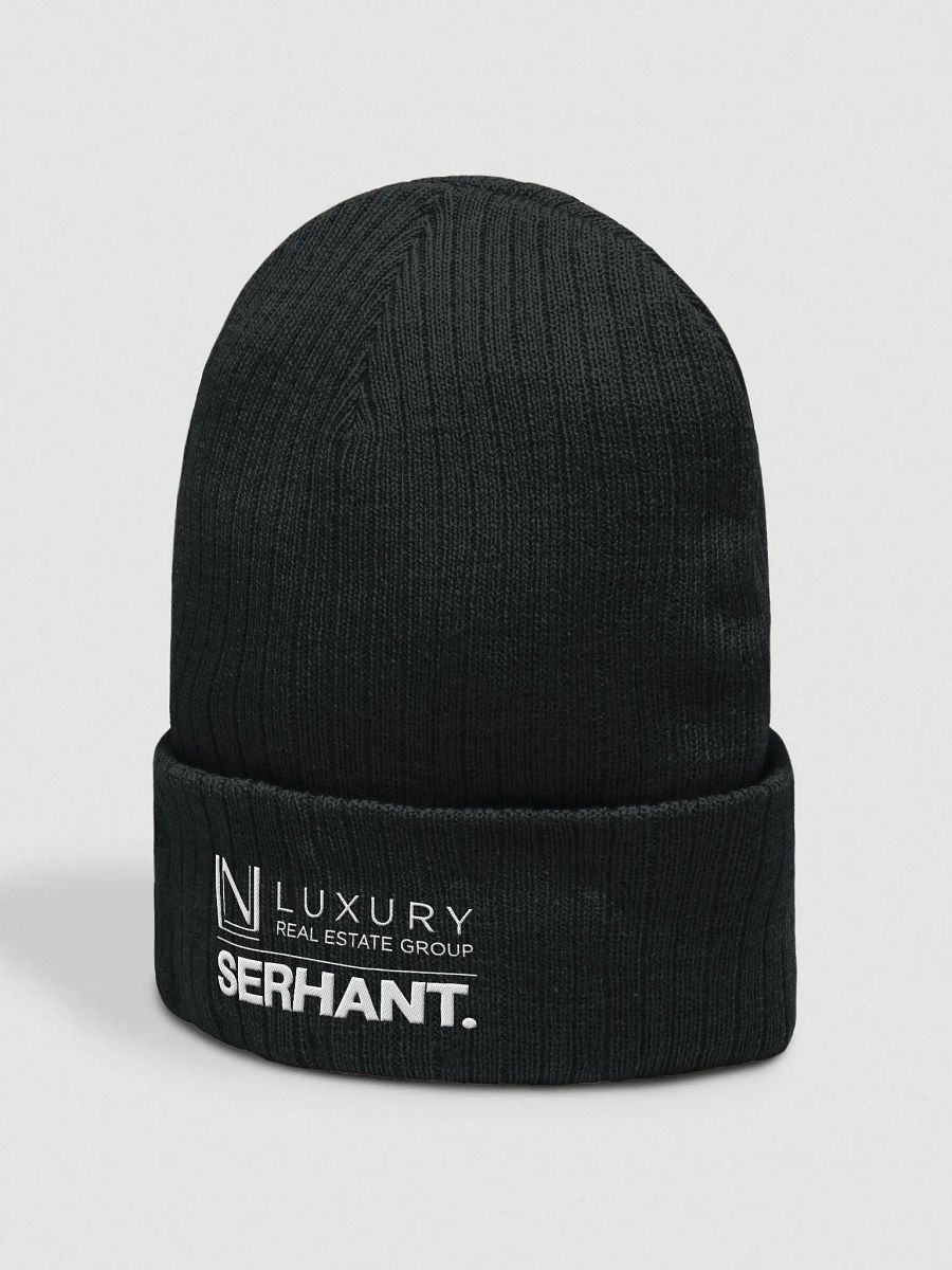 NJLRE X SERHANT - RIBBED BEANIE product image (2)