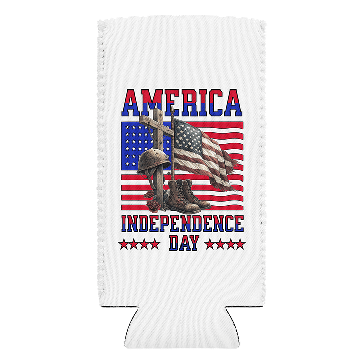 America Independence Day Patriot's Pride Can Cooler product image (1)