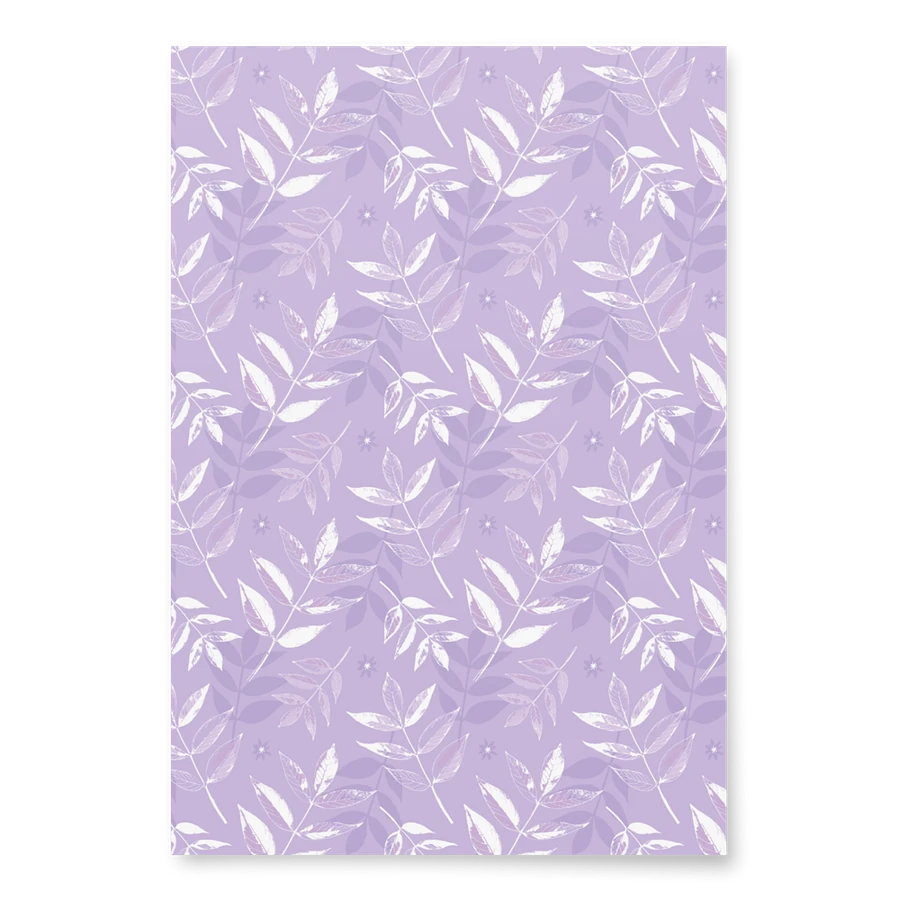 Rustic Drift Lilac Wrapping Paper product image (2)