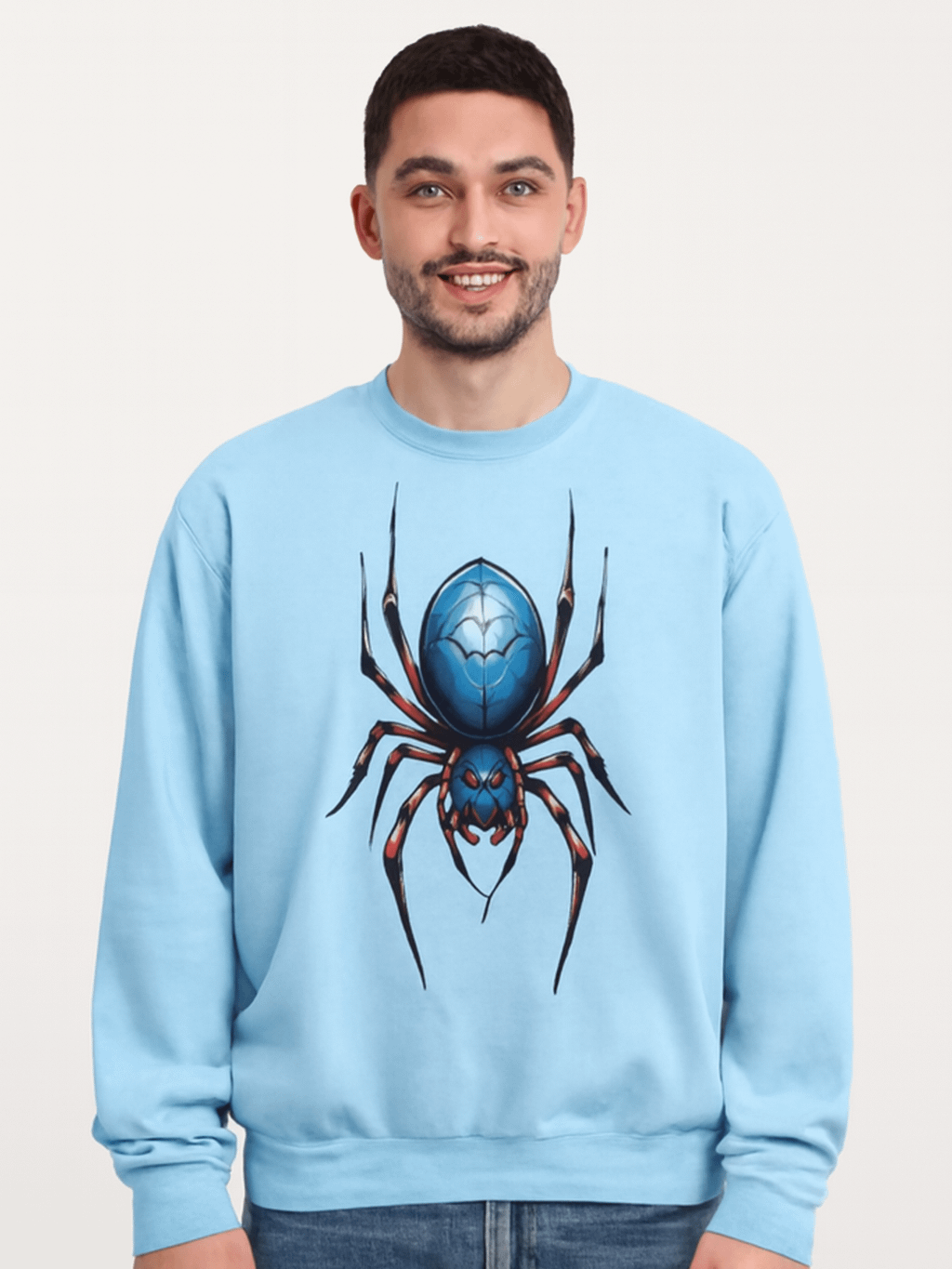 Arachno-Chic Illustrated Sweatshirt product image (1)