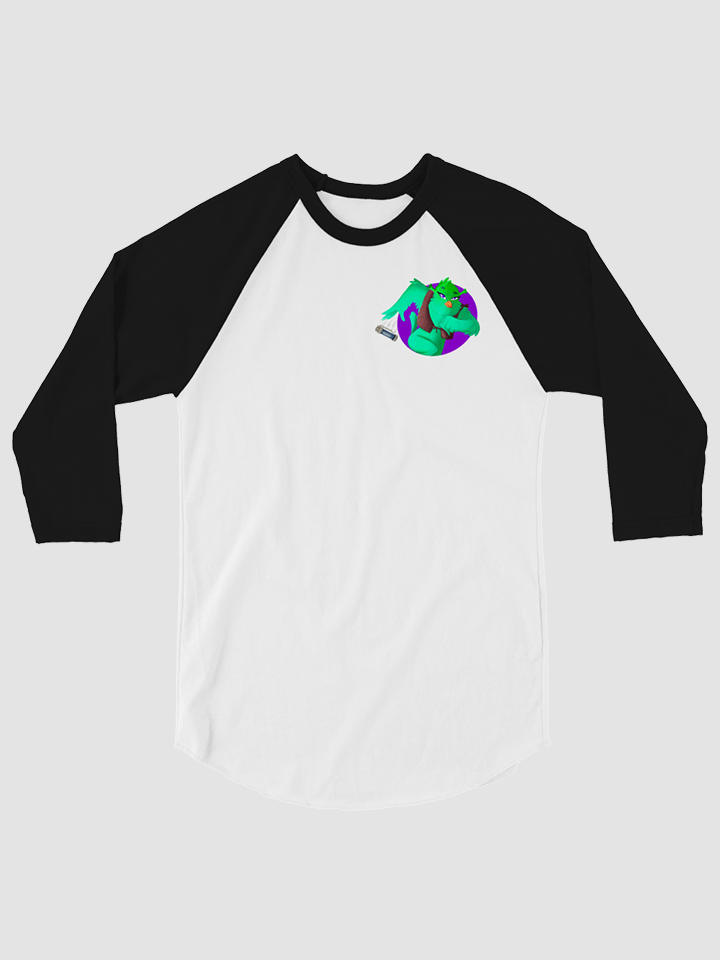 Shrekdelia 3/4 sleeve raglan shirt product image (1)