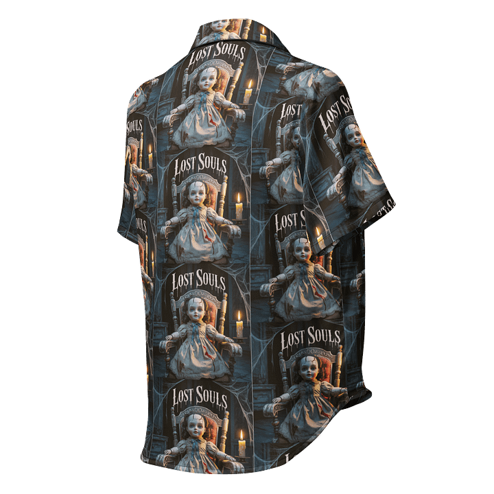 Midnight Veil Designs 'Lost Souls' Gothic Pyjama Top - All-Over Print Women's Short Sleeve product image (2)