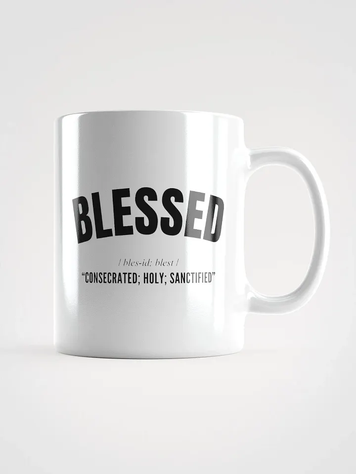BLESSED PHONETIC MUG product image (1)