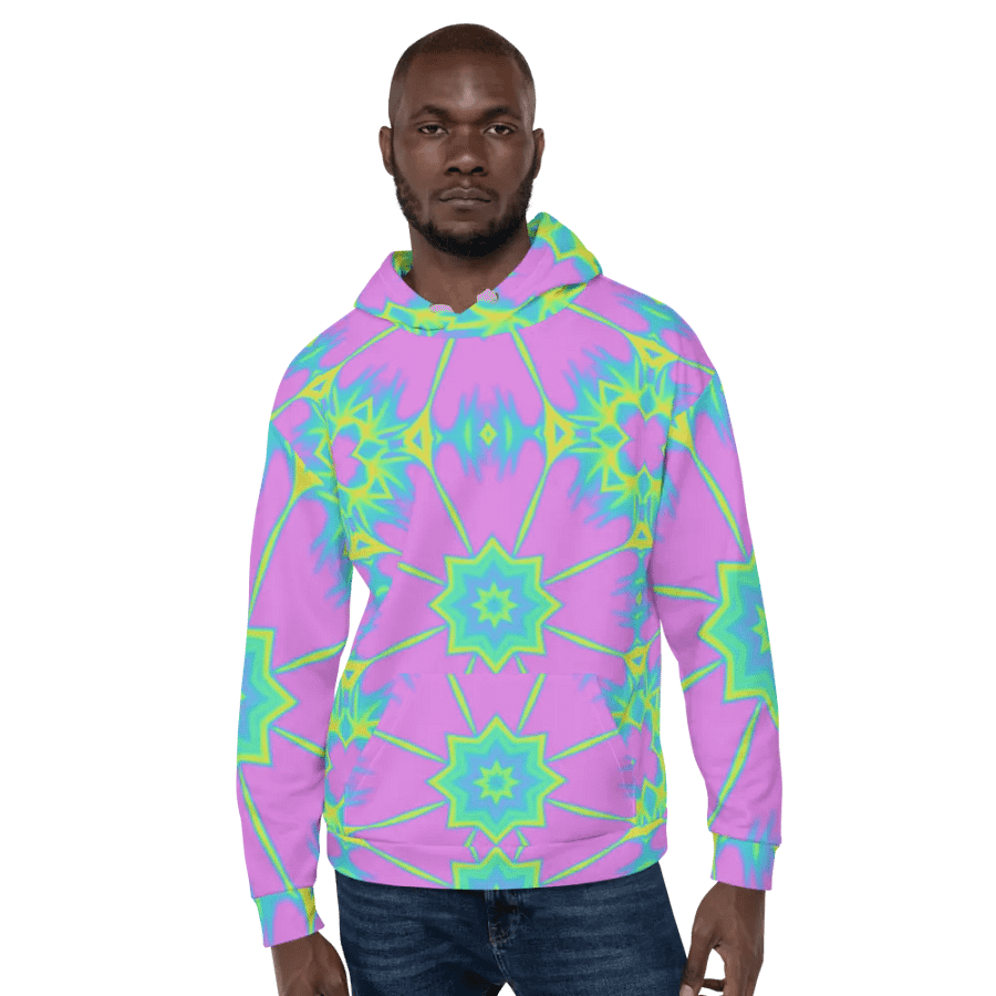 Kaleidoscopic Harmony Unisex Hoodie product image (6)