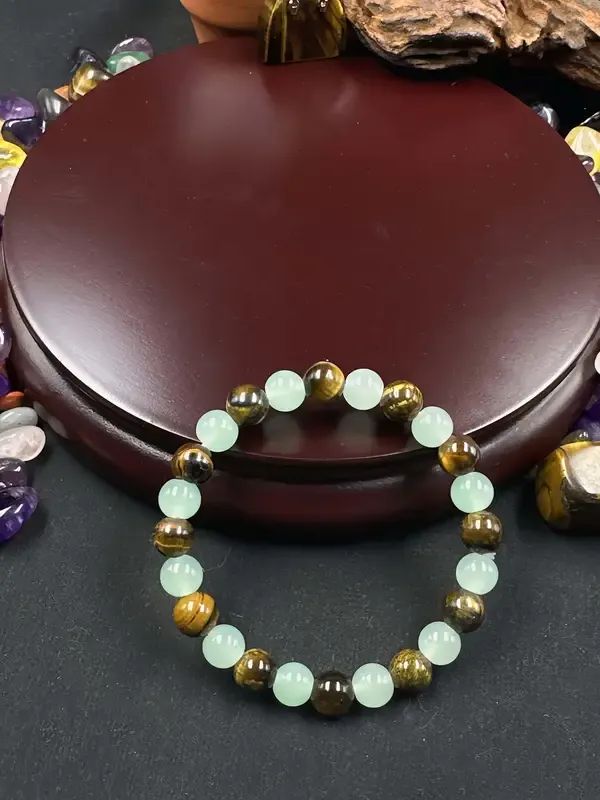 Pulseira de Cristal Elástica Artesanal: product image (3)