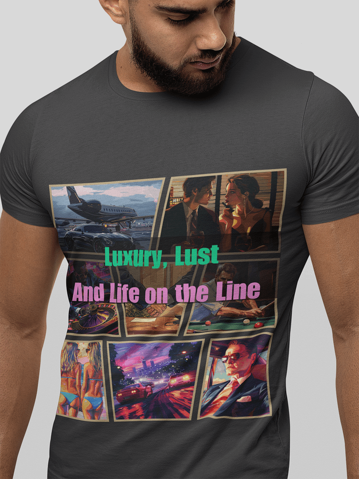 Luxury Life Collage Unisex T-Shirt product image (1)