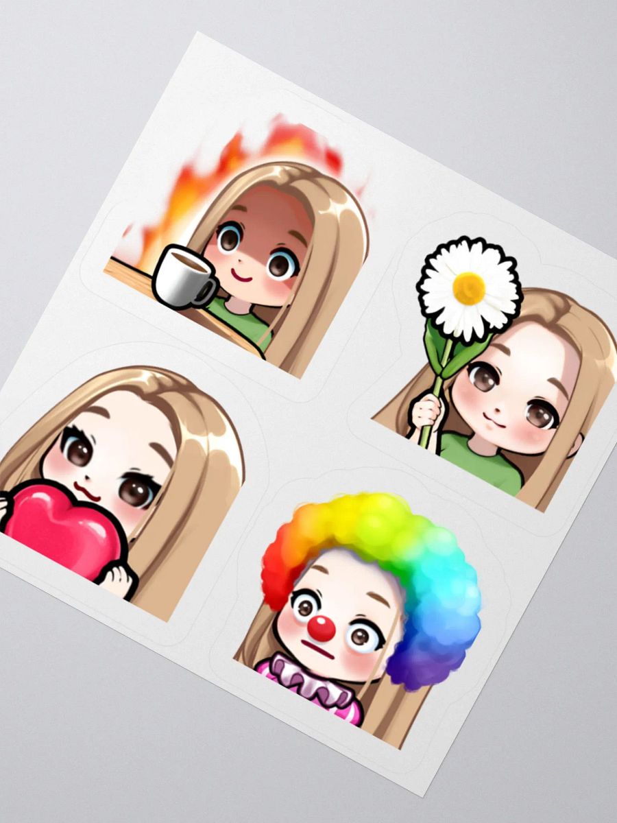Emote Sticker Sheet 2 product image (6)