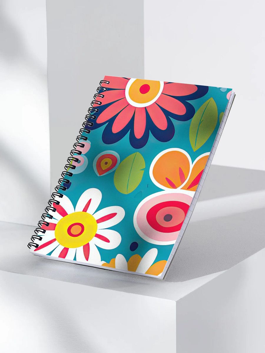Groovy Floral Notebook product image (3)