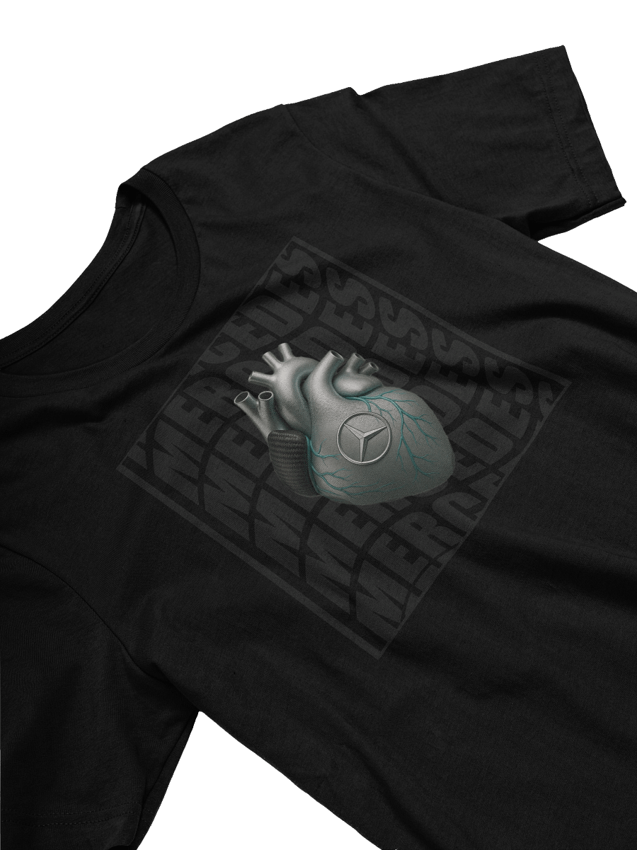 💚 Mercedes at Heart – Premium F1 Fan Tee product image (3)
