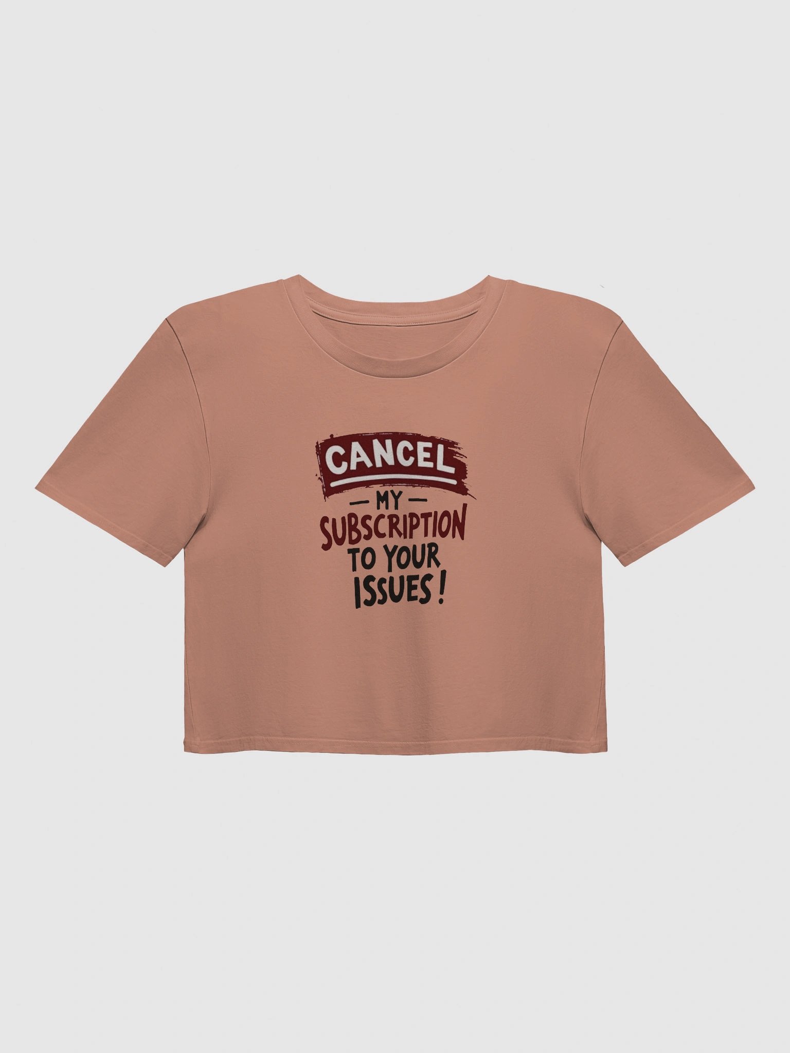 Cancel Your Issues Crop Top product image (2)