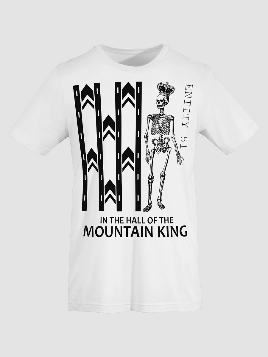 Entity 51 (White) | Unisex T-shirt product image (7)