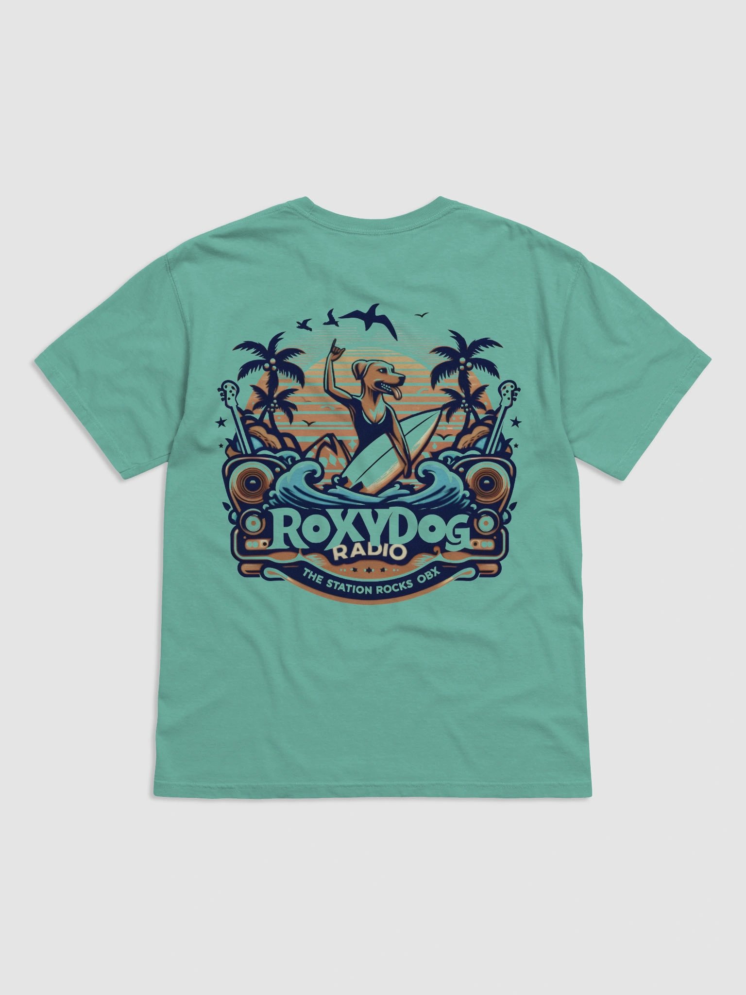 Roxy Dog Radio Rock OBX T-Shirt product image (11)