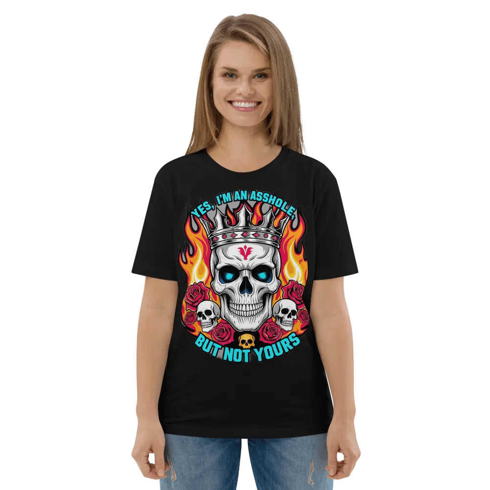 Rebel Royalty Skull Crown T-Shirt product image (7)