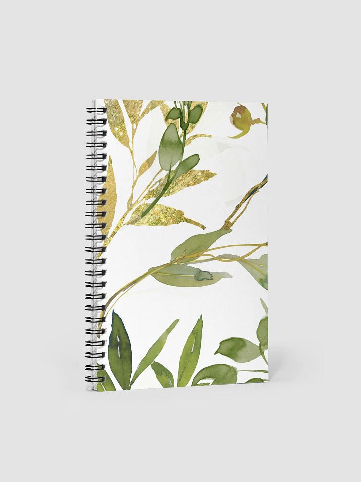 Leaf Art Spiral Notebook product image (1)