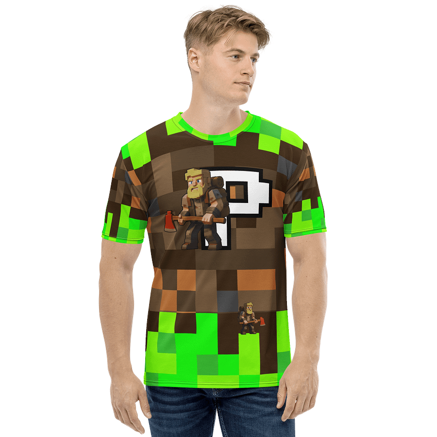 Patient PixelZ P Logo Adult T-Shirt (PixelZ My Craft) product image (1)