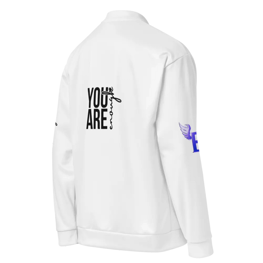 You are enough Gen 2: Thread of Destiny All-Over Print Bomber Jacket product image (3)