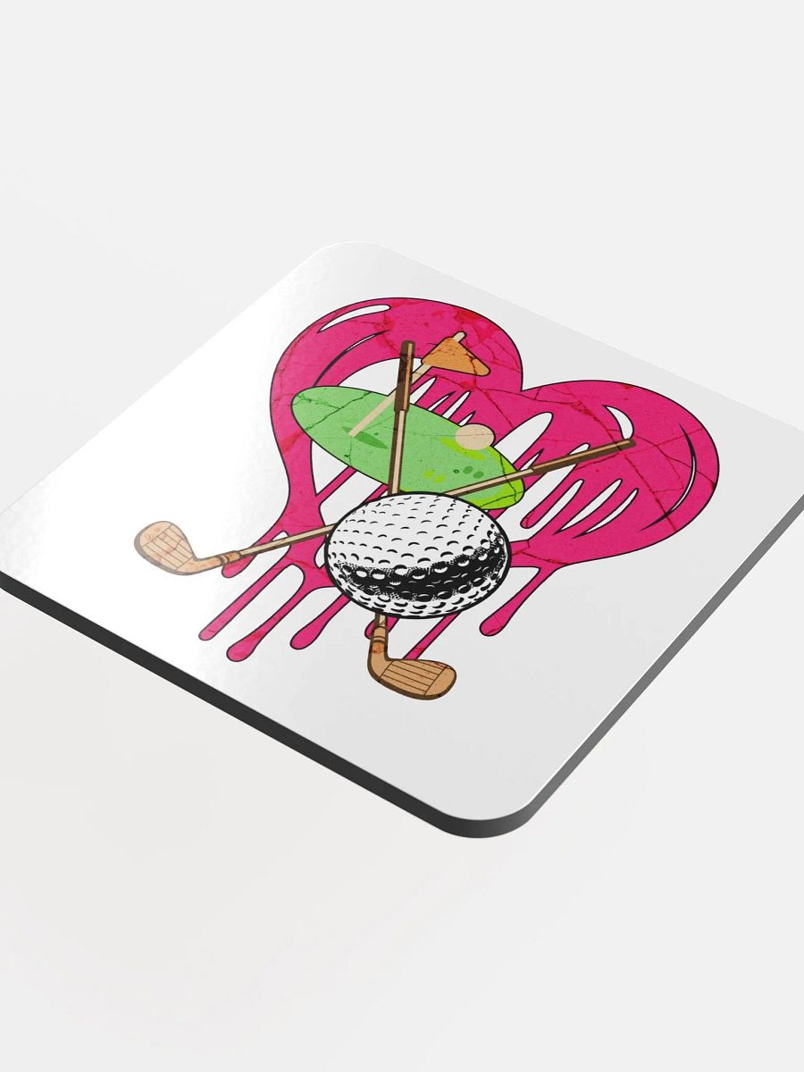 Heart Golf Club And Ball Coaster product image (4)