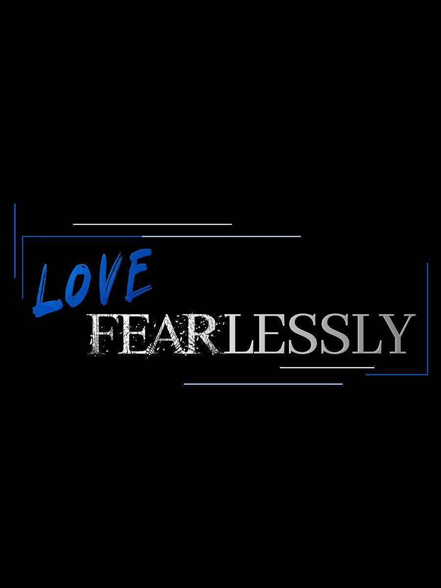Love Fearlessly Black Hoodie product image (6)