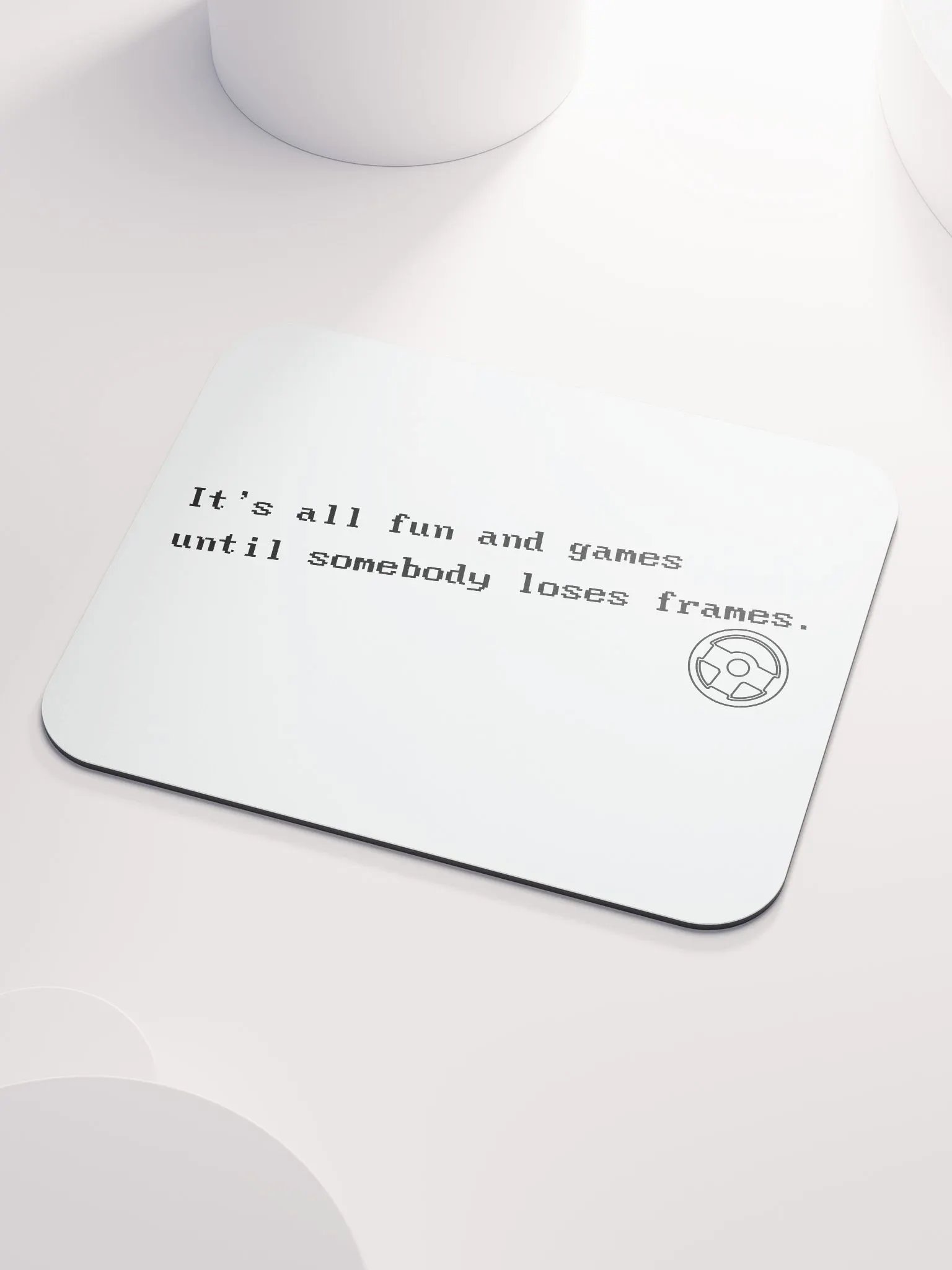 It's all fun and games... Mousemat (Racing) product image (1)