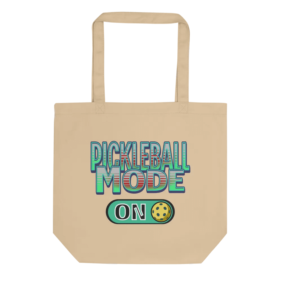 Pickleball Mode On Eco Tote product image (1)