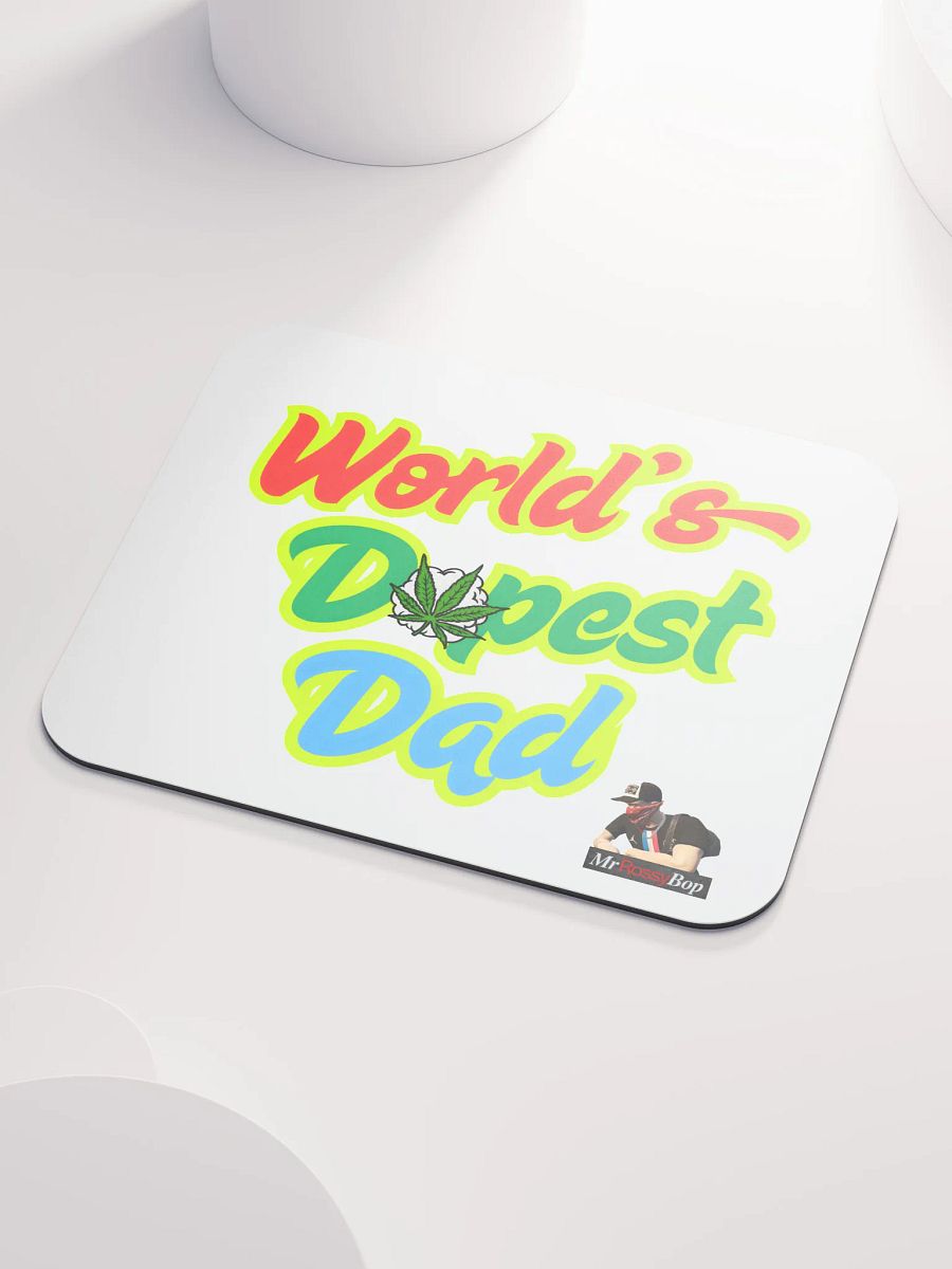 Worlds dopest dad mouse pad product image (3)
