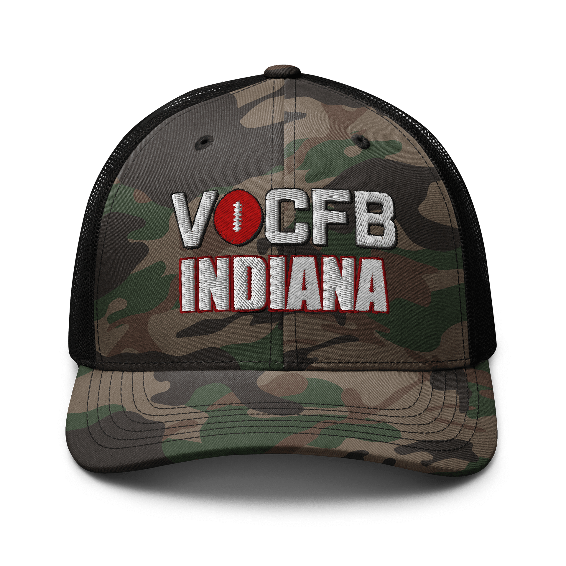 Indiana VOCFB Camo Trucker Hat product image (1)