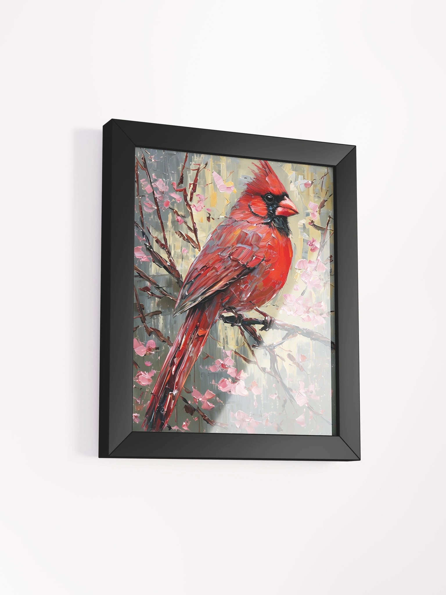 Vibrant Cardinal Perched Poster product image (3)