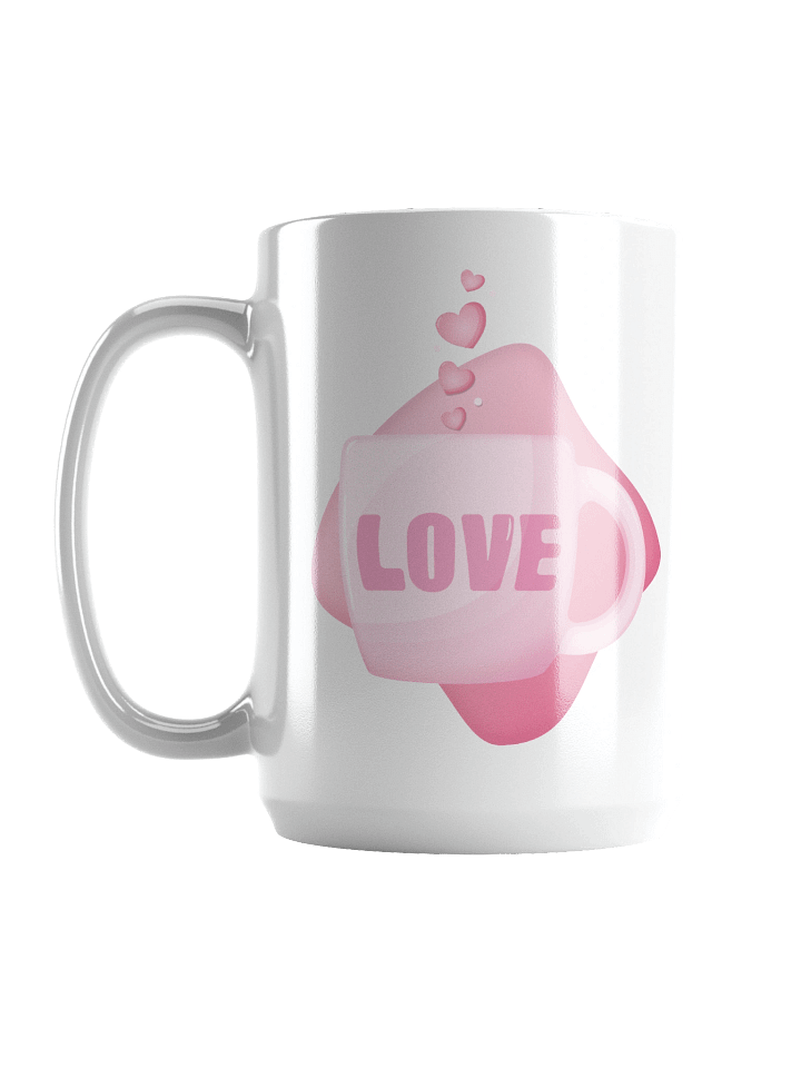 Mug Of LOVE - Left Handed - 15OZ product image (1)