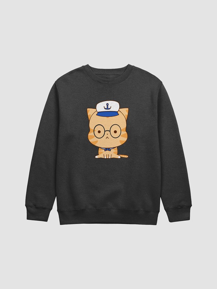 Captain Whiskers: The Nautical Qutie Cat Sweatshirt product image (1)