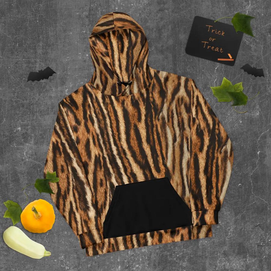 ocelot fur hoodie product image (9)