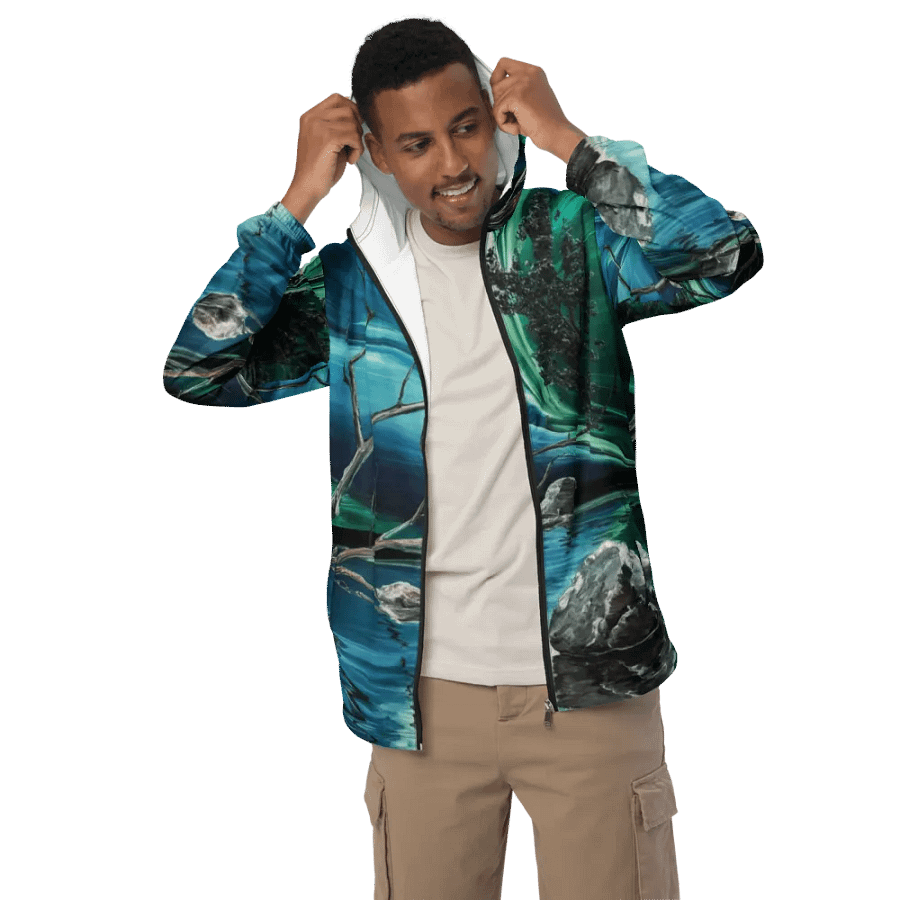 Magic Reflection, Unisex Windbreaker product image (3)