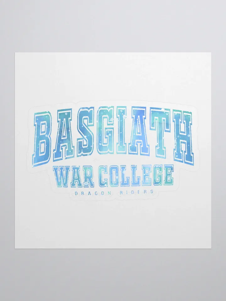 Basgiath War College Sticker - Blue product image (1)