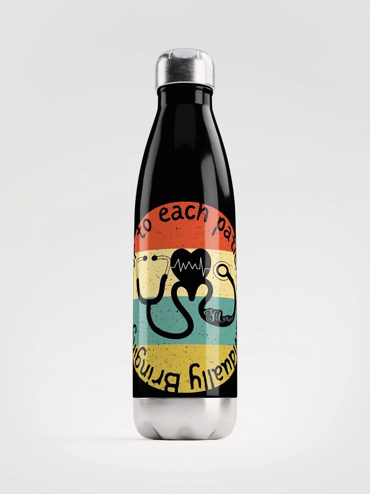 Bringing humor to each patient individually Stainless Steel Water Bottle product image (2)