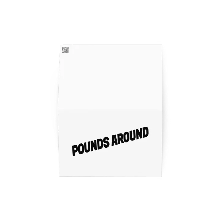 POUNDS AROUND GIFT CARD product image (4)
