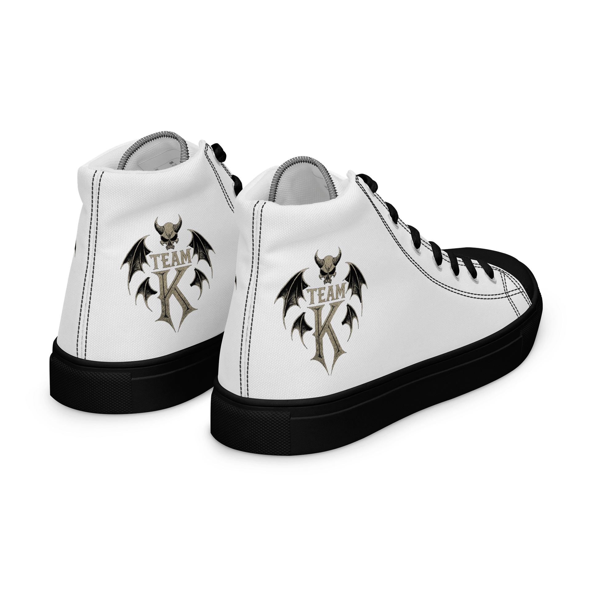 Team K V-3 Women's High Top Canvas Shoes product image (7)