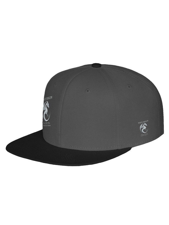❄️ White Dragon Snapback – Silent Flame. Sacred Code. ❄️ product image (42)