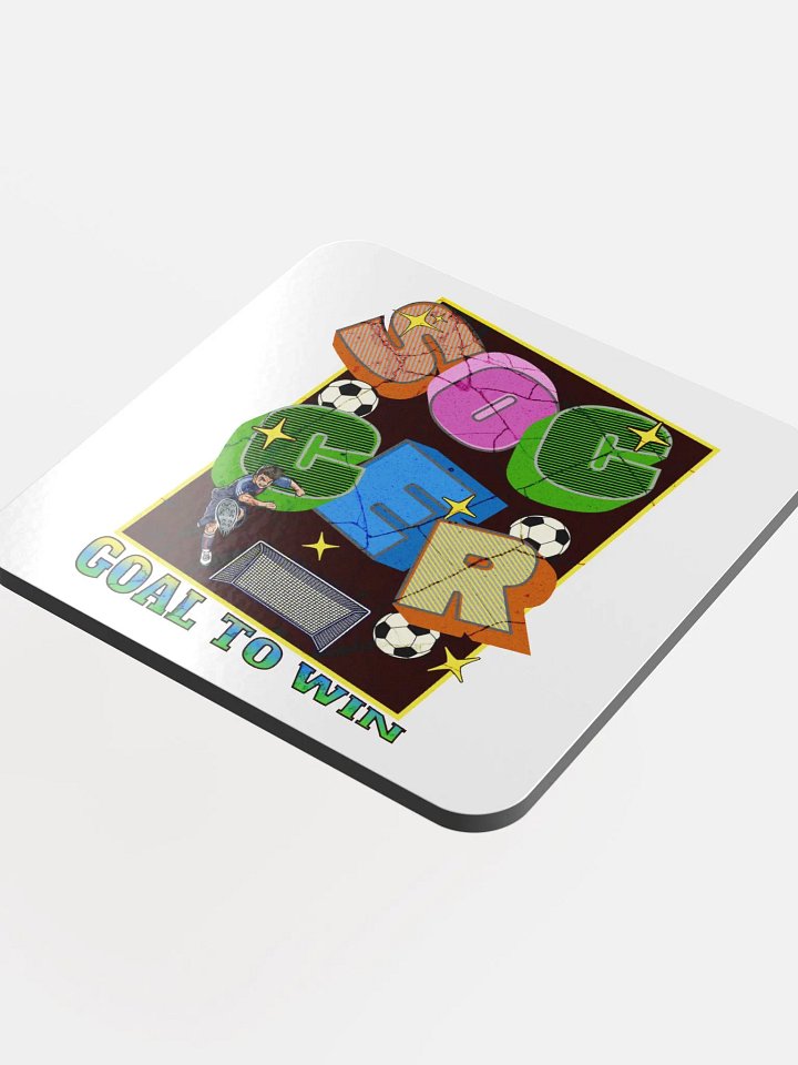 Goal To Win Soccer Sensation Coaster Set product image (1)
